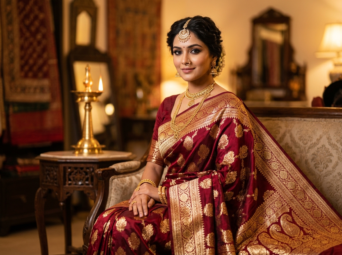Kridha Cloth House - Traditional Indian Saree Elegance
